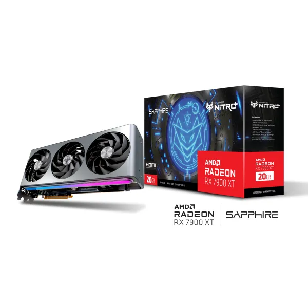 Відеокарта Radeon RX 7900 XT 20GB, GDDR6 Nitro+ Gaming OC VAPOR-X SAPPHIRE (11323-01-40G) - Фото 4
