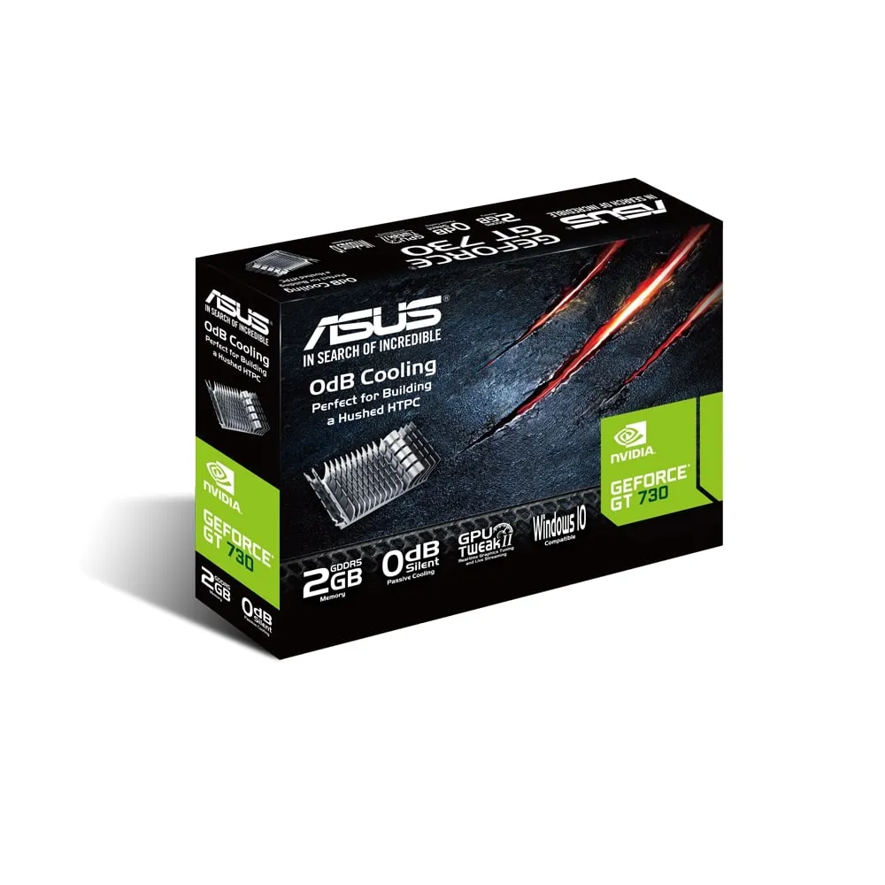 Відеокарта GeForce GT 730 2GB, GDDR5 ASUS (90YV06N2-M0NA00) - Фото 4