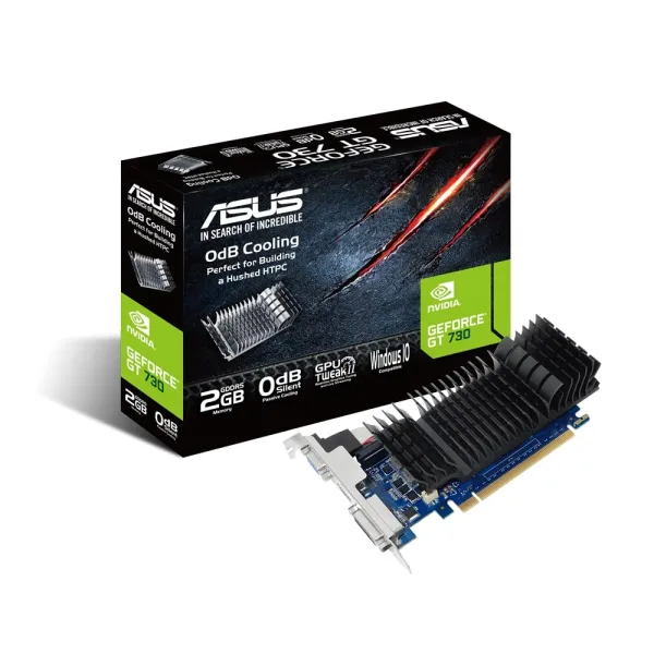 Видеокарта GeForce GT 730 2GB, GDDR5 ASUS (90YV06N2-M0NA00) - Фото 3