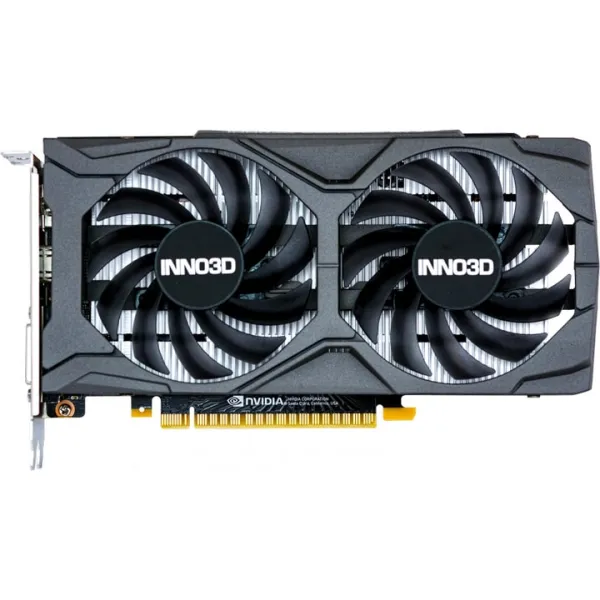 Видеокарта GeForce GTX 1650 4GB, GDDR6 INNO3D (N16502-04D6X-171330N)