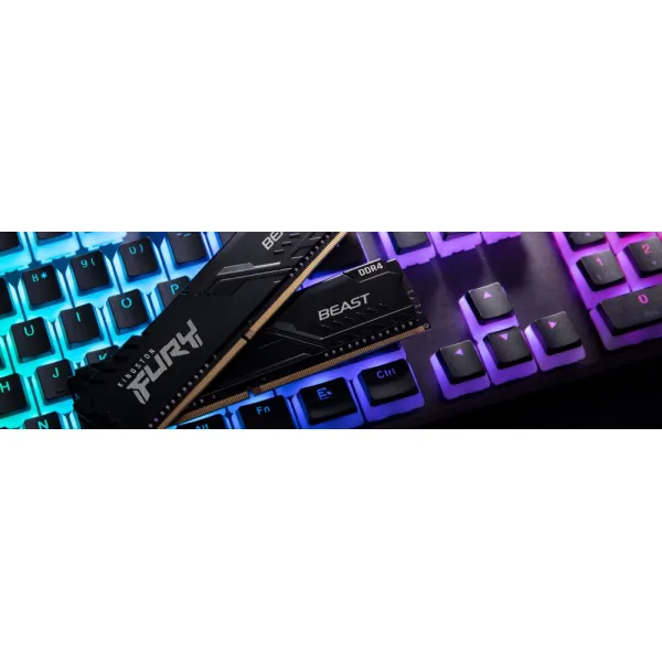 Пам'ять ПК 32GB KIT (16GBx2), DDR4 Kingston (KF432C16BBK2/32) - Фото 2