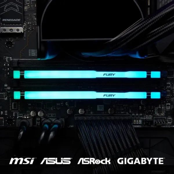 Память ПК 16GB, DDR5 Kingston (KF556C36BBEA-16) - Фото 11