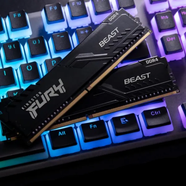 Память ПК 32GB KIT (16GBx2), DDR4 Kingston (KF436C18BBK2/32) - Фото 2