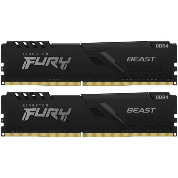 Память ПК 32GB KIT (16GBx2), DDR4 Kingston (KF436C18BBK2/32) - Фото 3