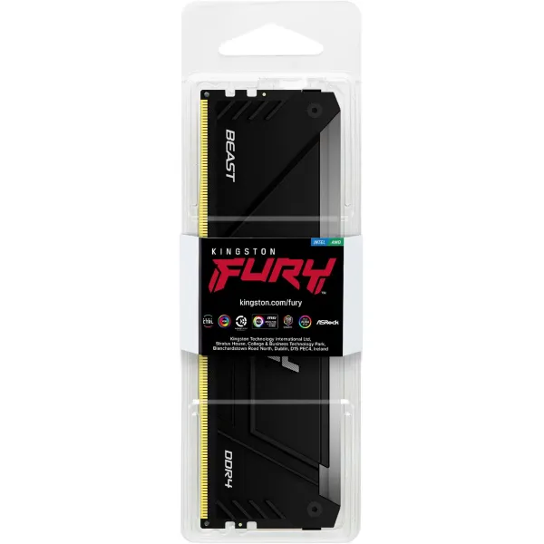 Память ПК 8GB, DDR4 Kingston (KF432C16BB2A/8) - Фото 1
