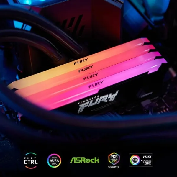 Память ПК 8GB, DDR4 Kingston (KF432C16BB2A/8) - Фото 3