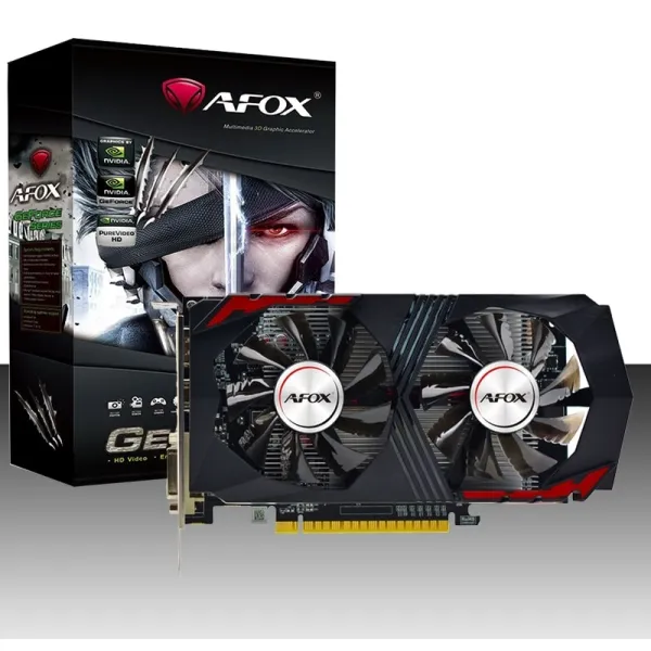 Видеокарта GeForce GTX 1050 Ti 4GB, GDDR5 AFOX (AF1050TI-4096D5H5-V4) - Фото 1