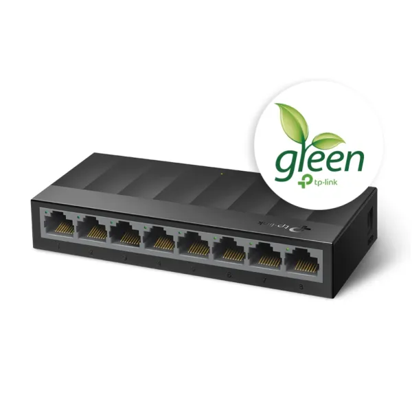 Коммутатор сетевой LS1008G TP-Link (LS1008G) - Фото 1