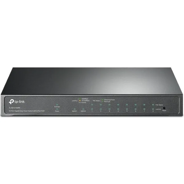 Коммутатор сетевой TL-SG1210MPE TP-Link (TL-SG1210MPE)