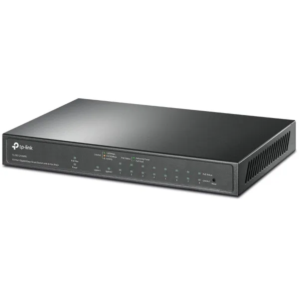 Коммутатор сетевой TL-SG1210MPE TP-Link (TL-SG1210MPE) - Фото 3