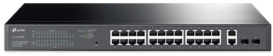 Коммутатор сетевой TL-SG1428PE TP-Link (TL-SG1428PE) - Фото 1