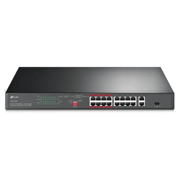 Комутатор мережевий TL-SL1218P TP-Link (TL-SL1218P)