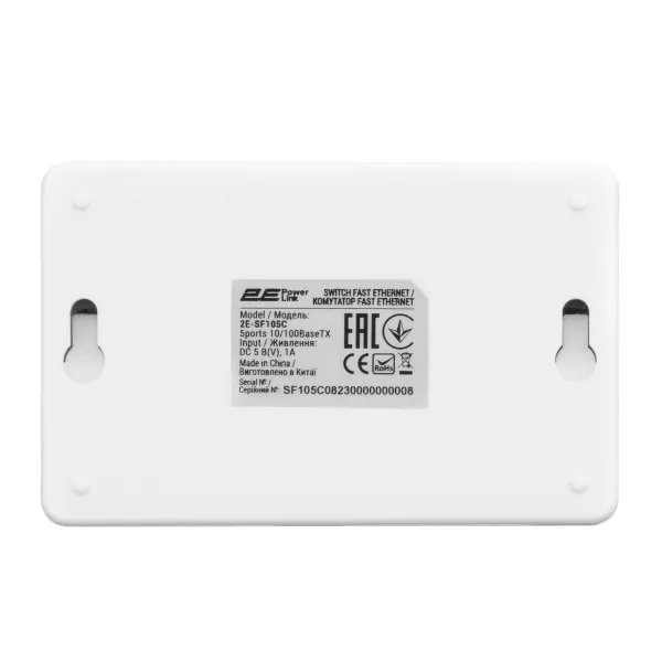 Коммутатор сетевой PowerLink SF105C 2E (2E-SF105C) - Фото 4