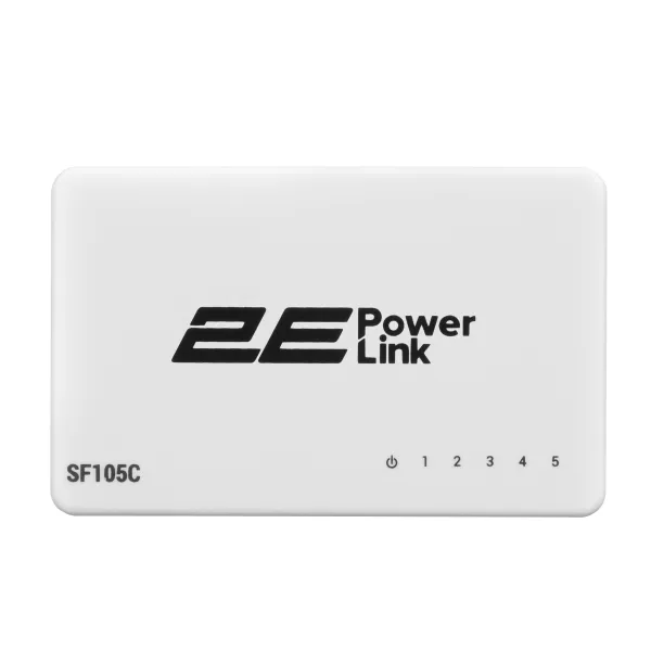 Коммутатор сетевой PowerLink SF105C 2E (2E-SF105C) - Фото 5