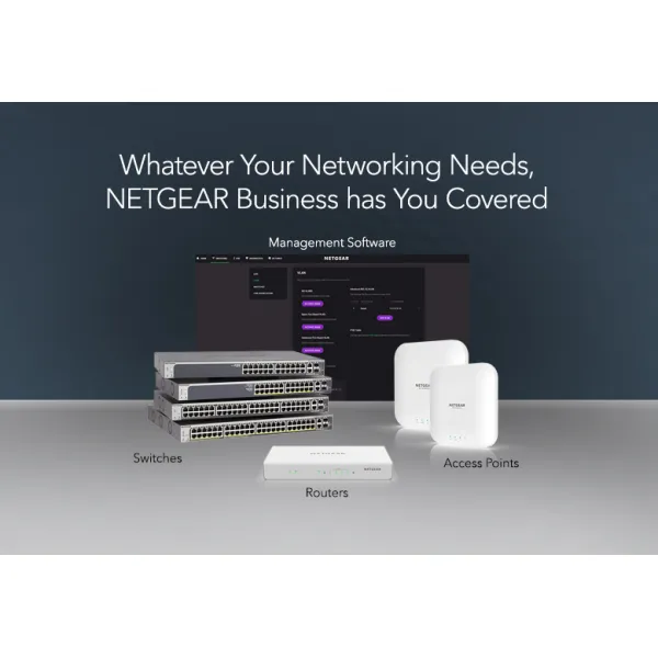 Комутатор мережевий GS108PP Netgear (GS108PP-100EUS) - Фото 8