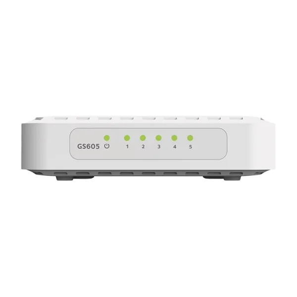 Коммутатор сетевой GS605 5xGE Netgear (GS605-400PES)