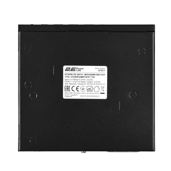 Коммутатор сетевой PowerLink SP401F 2E (2E-SP401F-2) - Фото 5