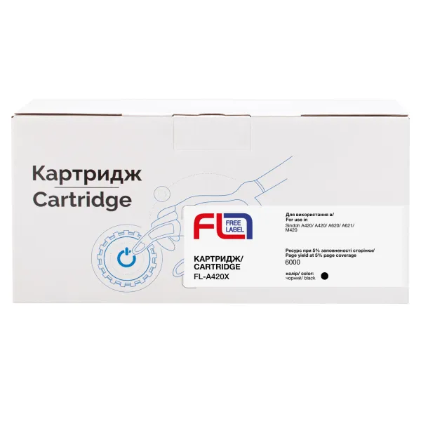 Тонер-картридж сумісний Sindoh A420X Free Label (FL-A420X) - Фото 2