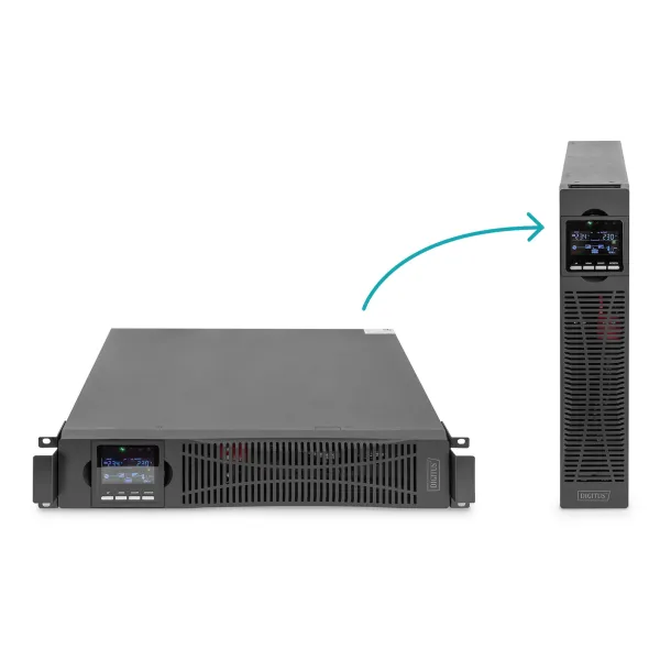 Источник бесперебойного питания OnLine, 1500VA/1500W Digitus (DN-170094) - Фото 4