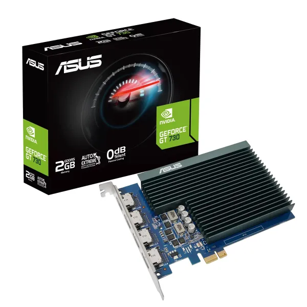 Видеокарта GeForce GT 730 2GB, GDDR5 ASUS (90YV0H20-M0NA00) - Фото 3