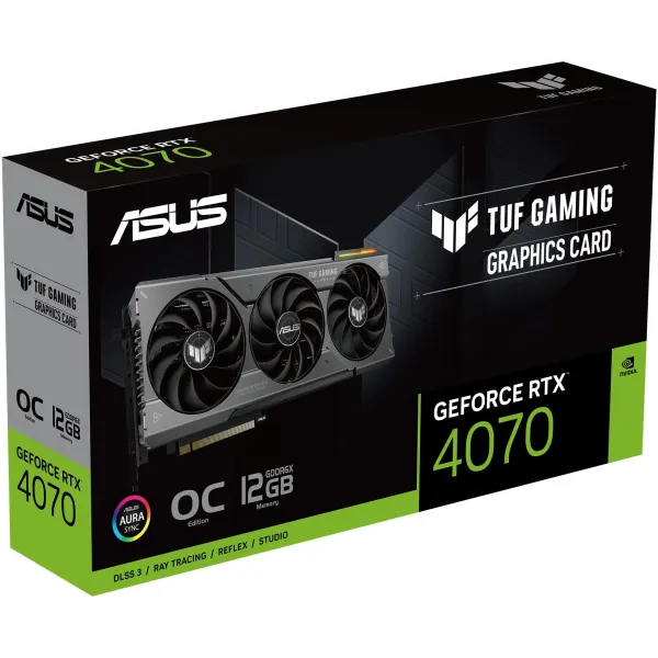 Відеокарта GeForce RTX 4070 12GB, GDDR6X ASUS (90YV0IZ0-M0NA00) - Фото 10