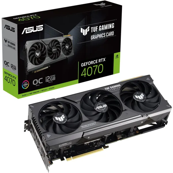 Відеокарта GeForce RTX 4070 12GB, GDDR6X ASUS (90YV0IZ0-M0NA00) - Фото 12