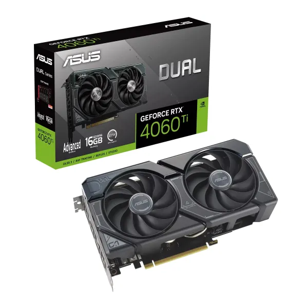 Видеокарта GeForce RTX 4060 Ti 16GB, GDDR6 ASUS (90YV0JH7-M0NA00) - Фото 12