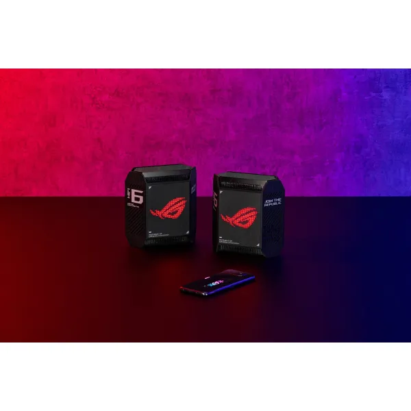 Маршрутизатор WiFi-Mesh ROG Rapture GT6 AX10000 Asus (90IG07F0-MU9A10) - Фото 17
