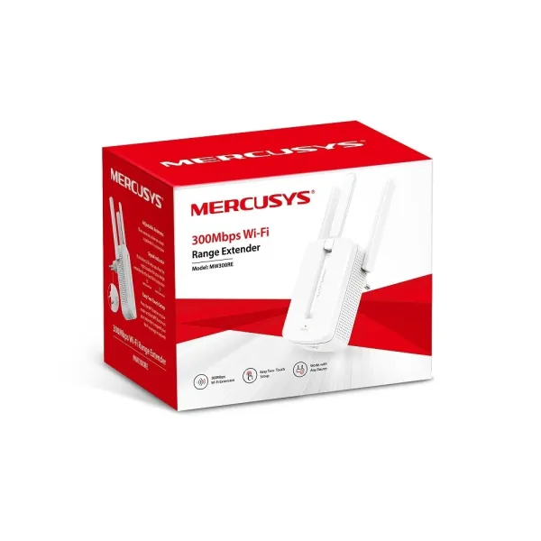 Розширювач покриття WiFi MW300RE N300 Mercusys (MW300RE) - Фото 3