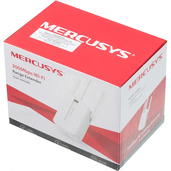 Розширювач покриття WiFi MW300RE N300 Mercusys (MW300RE) - Фото 11