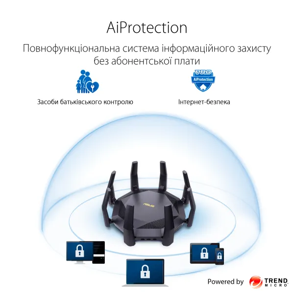 Маршрутизатор RT-AX89X AX6000 Asus (90IG04J1-BM3010) - Фото 10
