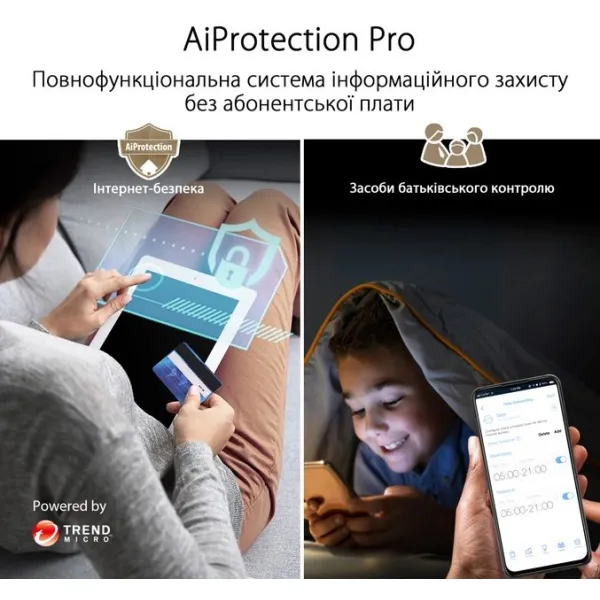 Маршрутизатор WiFi-Mesh ZenWiFi XT9 AX7800 Asus (90IG0740-MO3B40) - Фото 15