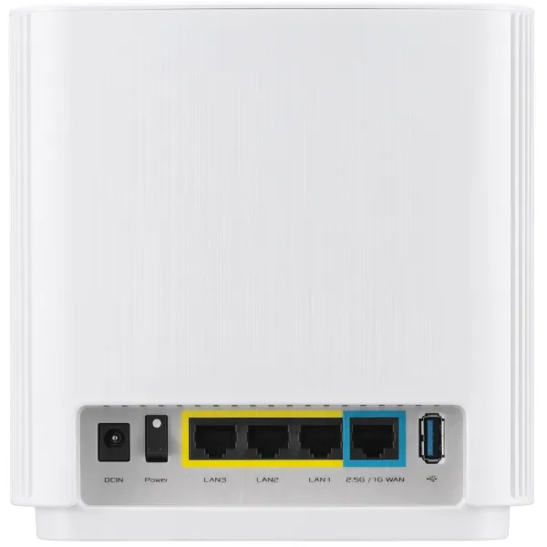 Маршрутизатор WiFi-Mesh ZenWiFi XT9 AX7800 Asus (90IG0740-MO3B60) - Фото 14