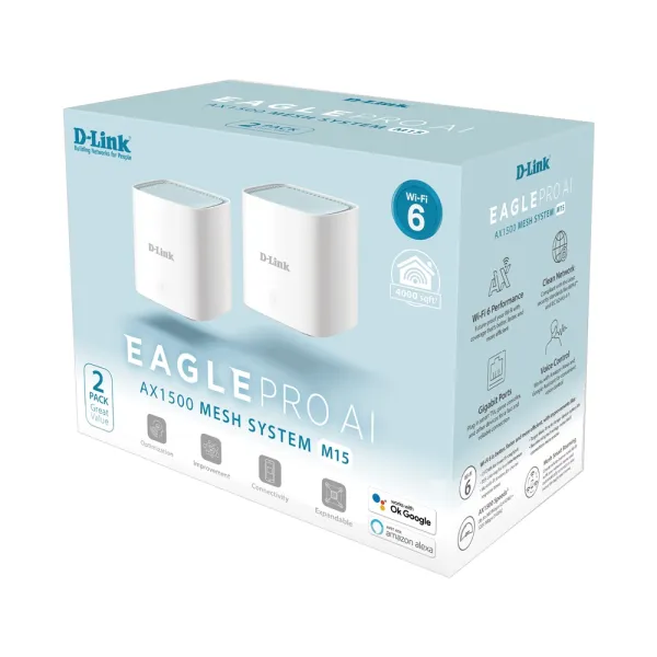 WiFi-система M15-2 EAGLE PRO AI AX1500 D-Link (M15-2) - Фото 4