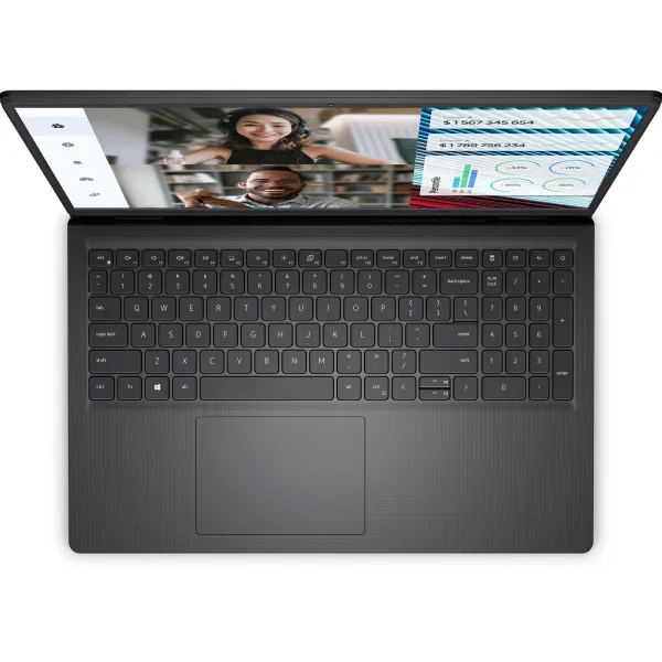 Ноутбук Vostro 3520 15.6" FHD AG, Intel i7-1255U, 8GB, F512GB, UMA, Lin, черный Dell (N1608PVNB3520GE_UBU) - Фото 4