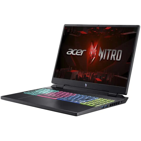 Ноутбук Nitro 16 AN16-51 16" WUXGA IPS, Intel i5-13500H, 16GB, F512GB, NVD4050-6, Lin, черный Acer (NH.QJMEU.004) - Фото 5