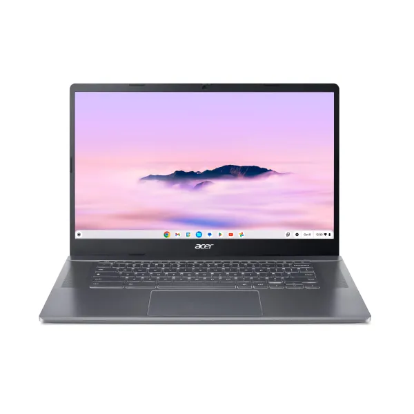 Ноутбук Chromebook Plus CB515-2HT 15" FHD IPS Touch, Intel i3-1315U, 8GB, F512GB, UMA, ChromeOS, серый Acer (NX.KNYEU.002) - Фото 4