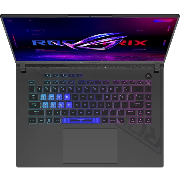 Ноутбук ROG Strix G16 G614JV-N3106 16" FHD IPS, Intel i5-13450HX, 16GB, F512GB, NVD4060-8, NoOS, Серый ASUS (90NR0C61-M00CA0) - Фото 5