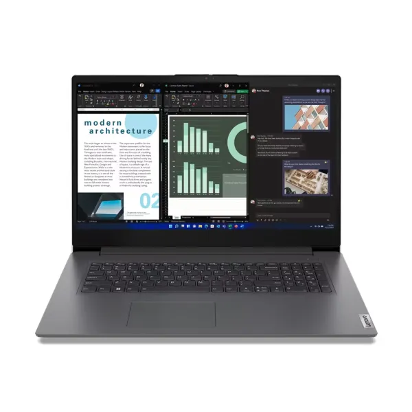 Ноутбук V17-G4 17.3" FHD IPS AG, Intel і3-1315U, 8GB, F256GB, UMA, Win11P, серый Lenovo (83A2001XRA) - Фото 12
