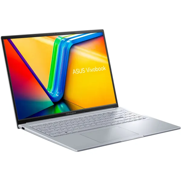 Ноутбук  Vivobook 16X K3604VA-MB095 16" WUXGA, Intel i3-1315U, 16GB, F512GB, UMA, NoOS, Серебристый ASUS (90NB1072-M003S0) - Фото 1