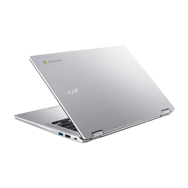 Ноутбук Chromebook Spin CP314-1HN 14" FHD IPS Touch, Intel P N6000, 8GB, F128GB, UMA, ChromeOS, серебристый Acer (NX.AZ3EU.002) - Фото 3