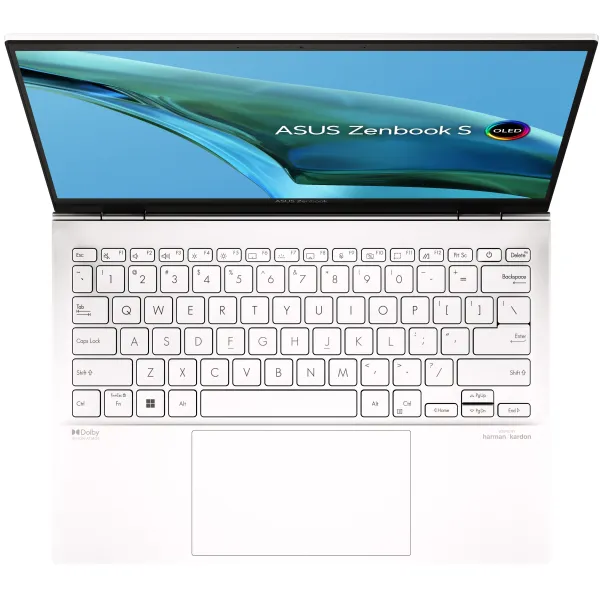 Ноутбук Zenbook S 13 UM5302LA-LV154 13.3" 2.8K OLED, AMD R7-7840U, 16GB, F1TB, UMA, noOS, Білий ASUS (90NB1237-M005X0) - Фото 9
