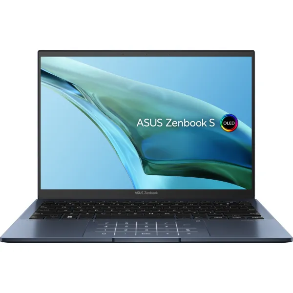 Ноутбук Zenbook S 13 UM5302LA-LV152 13.3" 2.8K OLED, AMD R7-7840U, 16GB, F1TB, UMA, noOS, Синий ASUS (90NB1233-M005V0)