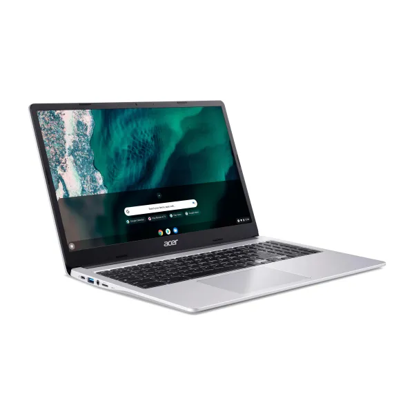 Ноутбук Chromebook CB315-4H 15" FHD IPS, Intel C N4500, 8GB, F128GB, UMA, ChromeOS, серебристый Acer (NX.KB9EU.001) - Фото 8