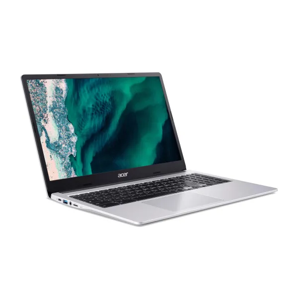 Ноутбук Chromebook CB315-4H 15" FHD IPS, Intel C N4500, 8GB, F128GB, UMA, ChromeOS, серебристый Acer (NX.KB9EU.001) - Фото 11