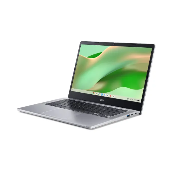 Ноутбук Chromebook CB314-4H 14" FHD IPS, Intel i3-N305, 8GB, F512GB, UMA, ChromeOS, серебристый Acer (NX.KQDEU.003) - Фото 7