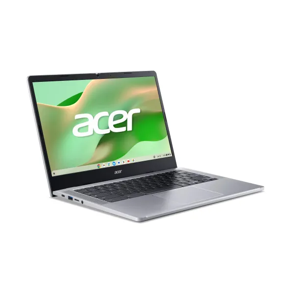 Ноутбук Chromebook CB314-4H 14" FHD IPS, Intel i3-N305, 8GB, F512GB, UMA, ChromeOS, серебристый Acer (NX.KQDEU.003) - Фото 8