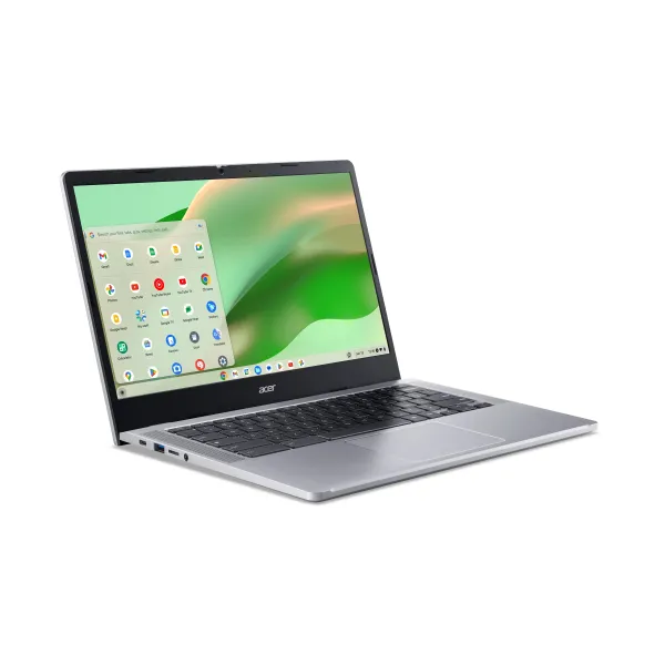 Ноутбук Chromebook CB314-4H 14" FHD IPS, Intel i3-N305, 8GB, F512GB, UMA, ChromeOS, серебристый Acer (NX.KQDEU.003) - Фото 12