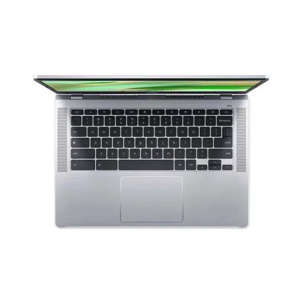 Ноутбук Chromebook CB314-4H 14" FHD IPS, Intel C N100, 8GB, F128GB, UMA, ChromeOS, серебристый Acer (NX.KNBEU.001) - Фото 2