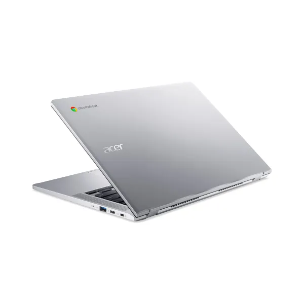 Ноутбук Chromebook CB314-4H 14" FHD IPS, Intel C N100, 8GB, F128GB, UMA, ChromeOS, серебристый Acer (NX.KNBEU.001) - Фото 7